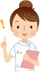 女性スタッフのイラスト