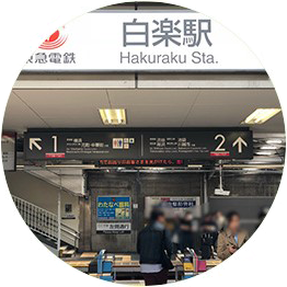 駅からの行き方1