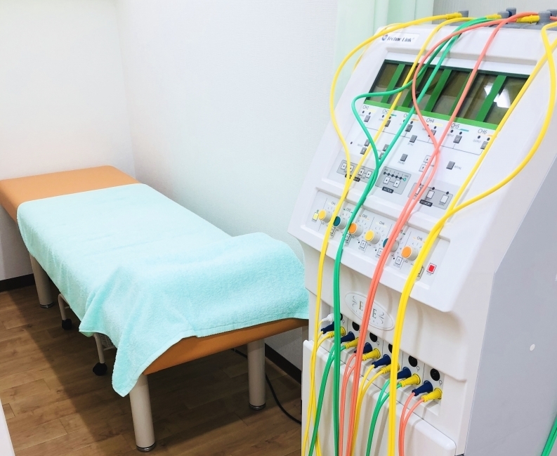 トレーニング施術(EMS)の機器